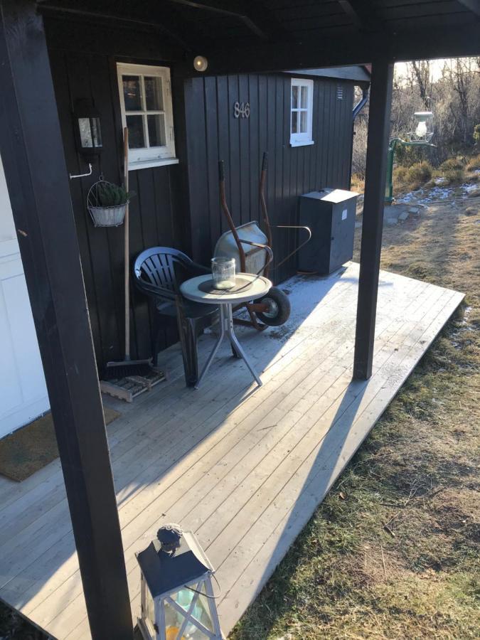 Cabin In The Mountain, Outstanding View & Solar Energy Vollen Exteriör bild